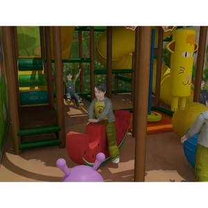 Glissières pour enfants de qualité supérieure Tapis de sol d'<span class=keywords><strong>occasion</strong></span> pour bébé Aire de jeux intérieure Journey équipement d'aire de jeux pour enfants prix d'ensemble complet - Product Image 4