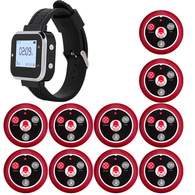 CTT13 Wireless Restaurant Calling System Emergency Call Nurse Call Management System for Hospital Clinic