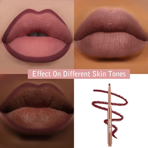 Maquillage étanche à la transpiration cosmétiques de haute qualité longue durée crémeux lisse pour les lèvres <span class=keywords><strong>Rose</strong></span> doré Lip Liner - Product Image 4