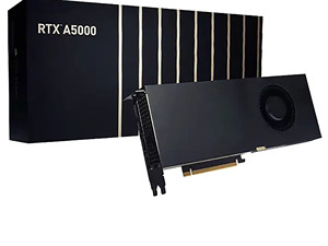 Carte graphique pour station de travail RTX A5000 24 Go GDDR6 PCI 4.0 16X 900-5G132-2200-000 GPU - Product Image 1