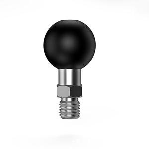 Boulon de fixation de guidon en alliage d'aluminium 25 mm/1 pouce pour support de téléphone avec rotule pour moto - Garantie 2 ans - Nouveau, directement de l'usine - Product Image 4