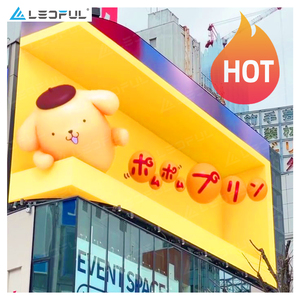 Mỏng và ánh sáng 960*960 mét Tủ <span class=keywords><strong>P10</strong></span> ngoài trời LED Tủ 960x960 quảng cáo thương mại LED kỹ thuật số biển và màn hình hiển thị - Product Image 2