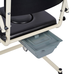 Chaise d'hôpital avec siège commode pour personnes âgées et femmes enceintes, chaise de toilette portable - Product Image 3
