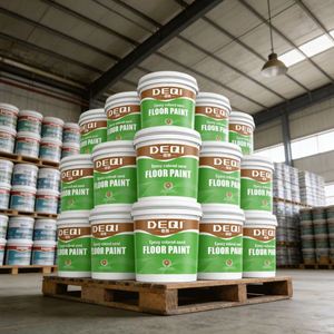 DEQI Epoxy Colored Sand Floor <b>Coating</b> Marble Effect Colored Sand Texture for Garage Office Use Brush Application Liquid <b>Coating</b> - Product Image 4