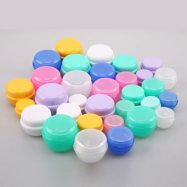 NH 50ml 50g Macaron Colorful Mushroom Shape Plastic Cosmetic Jar For Face Cream Double Wall Jar