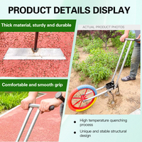 Fournisseur Vérifié Outils à Main Personnalisés Housse de Jardinage en Acier Housse de Jardinage avec Roue pour le Désherbage