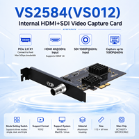 Tarjeta de Captura de Video Interna PCIe HDMI SDI 1080P*60Hz 4K*30Hz YUY2 para Windows, Mac, Linux, PC Industrial