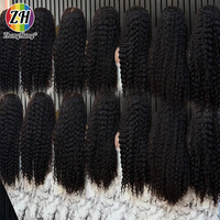 Expédition Rapide Perruques Brésiliennes Sans Colle HD Lace Front en Cheveux Humains, Perruque Frontale 13x4 en Dentelle, Cheveux Vierges Alignés avec la Cuticule pour Femmes