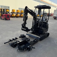 Produit en promotion : Mini-excavatrice de 1,6 tonne Euro 5 CE EPA, petite pelle multifonctionnelle diesel, nouvelle pelle sur chenilles agricole