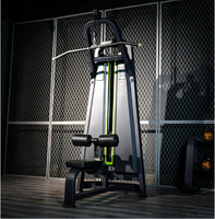 Máquina Comercial Ajustable de Peso con Selector de Horquillas para Lat Pulldown y Remo Sentado, Equipo de Gimnasio de Acero para Entrenamiento de Espalda y Brazos