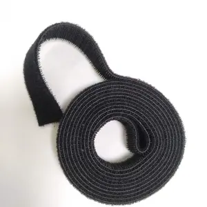 Factory Supplier Price Top Selling Soft And Smooth Fastening Fabric Back To Back Hook And Loop For Wire