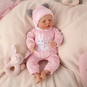 Goodquality Babeside yenidoğan 17 "43Cm bebek kız Twinnie gerçekçi yeni doğan bebek
