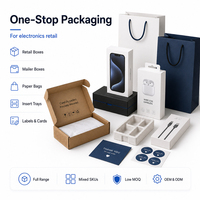 Boîte à tiroir rigide personnalisée OEM ODM pour batterie externe, écouteurs, câbles, emballage cadeau, vente en gros