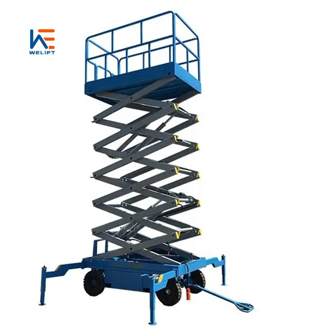 High Building Glass cleaning lifts lectrique chafaudage ascenseur work platform lift scissor lift electric