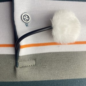 Blue <span class=keywords><strong>Mantis</strong></span> Furry Circles Pegatinas de cubiertas blandas reutilizables que proporcionan un escudo contra el viento y camuflaje para micrófonos Lavalier - Product Image 5