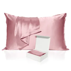 Softer Than Silk Pillow Cases Microfiber Satin Pillowcase Cover Polyester 6A Satin Pillow Case