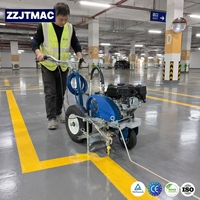 Machine de marquage routier manuelle haute efficacité pour parkings – Machine de marquage de lignes