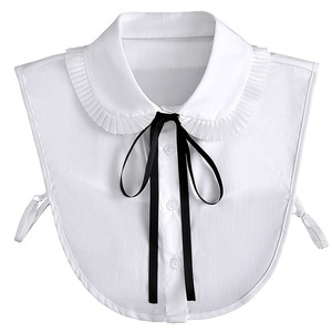 Ropa Peter Pan Collar Camisa Cuello Accesorios Collares <span class=keywords><strong>falsos</strong></span> Turn Down Blusa Collar de muñeca falsa - Product Image 6