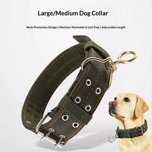 Verstärktes Weiches Verstellbares Hundehalsband & Leinenset für Mittelgroße/Große/Kleine Hunde - Hundespaziergang mit Schnallenverschluss - Product Image 4