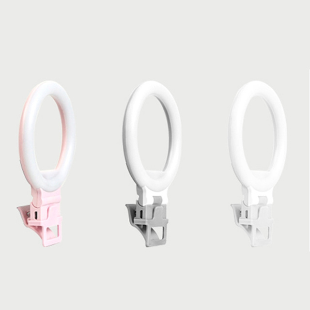 New Mini 4.5 Inch Led Light With Tripod Stand Phone Selfie Stick Ring Light for Youtube Video Makeup