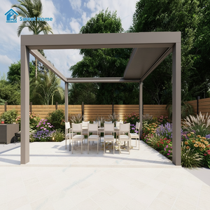 Sweet Home - Nuevo Conector de Metal y Madera <span class=keywords><strong>para</strong></span> Pérgola, Entrega Rápida, Nuevo Estilo, Precio Más Bajo, Pérgola Bioclimática de Aluminio <span class=keywords><strong>para</strong></span> Jardín - Product Image 4