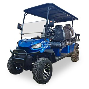 Carrito de Golf Eléctrico Ligero, Nuevo, con Logotipo Personalizado, Color Personalizado, Vehículo de Baja Velocidad, Apto para Villas, Playas y Clubes de Golf - Product Image 3