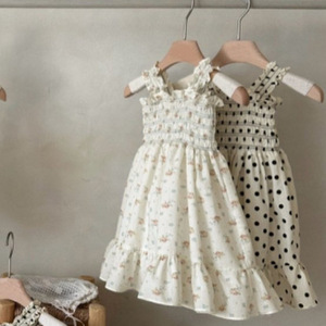 Tutina Estiva Senza Maniche per Bambine con Stampa Floreale, Abbigliamento per Bambini - Product Image 4