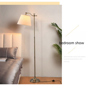 Hiện Đại Thiết Kế Tối Giản Đu Cánh Tay Có Thể Điều Chỉnh Đèn Sàn Với E27 LED Bóng Đèn Trắng Vải Đèn Bóng Đèn Cho Phòng Ngủ Chiếu Sáng - Product Image 6