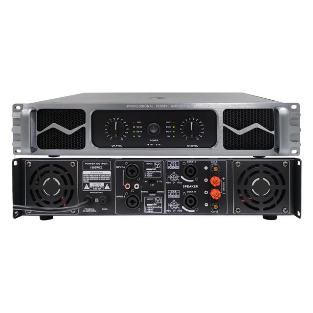 OEM Available 400W*2 Metal Professional Power Amplifier for Karaoke