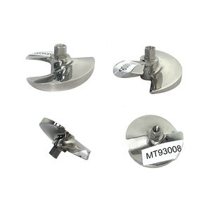 تيتانيوم ألومنيوم عجلة توربين من الفولاذ المقاوم للصدأ شفرات تيتانيوم قطع غيار تلقائية - Product Image 2