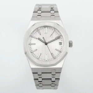 Reloj <span class=keywords><strong>de</strong></span> Pulsera <span class=keywords><strong>de</strong></span> Acero Inoxidable Octagonal 15510 <span class=keywords><strong>de</strong></span> Tendencia 2026, Esfera <span class=keywords><strong>de</strong></span> Rejilla para Hombre, Visualización <span class=keywords><strong>de</strong></span> Fecha, Diseño Minimalista <span class=keywords><strong>de</strong></span> Lujo Automático - Product Image 1