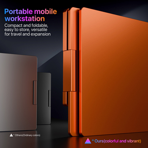 Nuevo <span class=keywords><strong>Monitor</strong></span> Portátil Triple/Dual de 15.6 Pulgadas con Pantalla 360° en Color <span class=keywords><strong>2026</strong></span> °   Soporte Giratorio para Dispositivos de 12-18.5 Pulgadas con Windows/Mac - Product Image 3