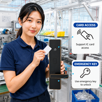 Sistema RFID Certificado por CE para Hoteles, Cerradura Inteligente para Hoteles, Cerradura con Tarjeta de Hotel, Cerradura Electrónica para Puertas, Cerradura para Hoteles