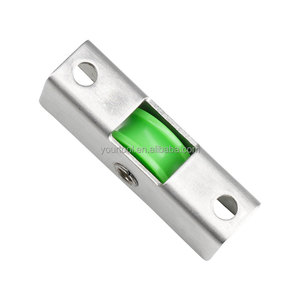 Yüksek kalite paslanmaz çelik sürgülü pencere yeşil naylon Pom rulman silindir kasnak Modern tasarım tarzı - Product Image 1