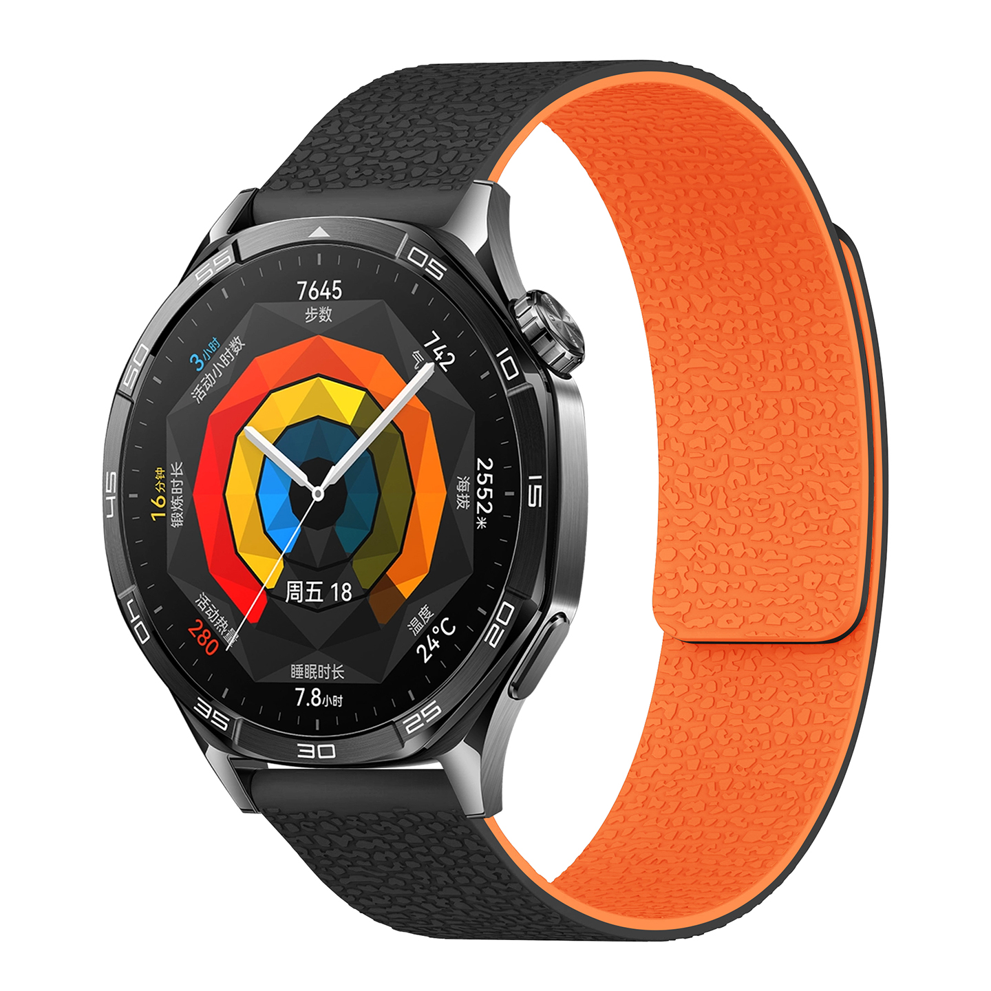Black and Orange
