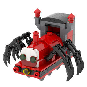 MOC1182 Série de jeux Two Space <span class=keywords><strong>Choo</strong></span> <span class=keywords><strong>Choo</strong></span> Charles Ensemble de briques <span class=keywords><strong>Train</strong></span> araignée Figurines d'animaux Figurine d'anime Ensemble de blocs de construction Jouets pour enfants - Product Image 1