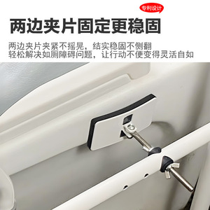 Fu Zhao Toilet <b>Grab</b> <b>Bar</b> 60cm Anti-Slip Safety Rail For Seniors Bathroom Assistance - Product Image 3