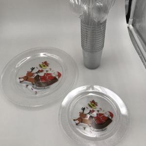 <span class=keywords><strong>2025</strong></span> Mới Dùng Một Lần Chất Lượng Cao Bộ Đồ Ăn <span class=keywords><strong>PS</strong></span> Long Lanh Đảng Tấm Nhựa Bộ Đồ Ăn Cho Đám Cưới Với Biểu Tượng Tùy Chỉnh - Product Image 6