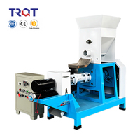 Machine à granulés d'aliments pour poissons flottants à petite échelle, extrudeuse domestique de nourriture pour poissons avec certification CE pour l'exportation
