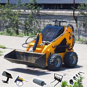 200Kg-350Kg Mini-Slipstuurlader Met Hulpstukken Rupsbandlader Met Motorpomp En Plc-Kerncomponenten - Product Image 2