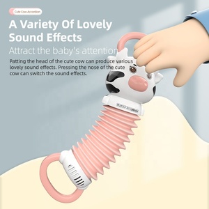 <span class=keywords><strong>El</strong></span> Lindo Acordeón de Vacas para Niños y Niñas de 1 Año, Juguete Musical para Bebés, Instrumentos Musicales para Bebés de 0 a 3 Años, Juguetes Relajantes - Product Image 5
