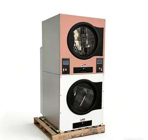 Séchoirs à linge empilables colorés en acier inoxydable certifiés CE, grande capacité, gain de place, populaires au Royaume-Uni pour les blanchisseries commerciales - Product Image 3