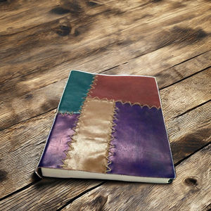 Genuine Leather Personalized Multicolor Designer Writing Journal Custom Handmade <b>Paper</b> Notebook for Travel Gift and Daily Use - Product Image 2