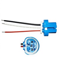 Adaptateur de prise femelle 9004 9007, câble de connexion, faisceau de câblage, fiche de raccordement, phare automobile, lampe, 3 fils, 15 cm, 18 AWG