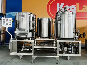 Steam/electricit Brewhouse Brewhouse Equipment Beer Brewery System Fermentation Equipment Production Draft Beer Making Machine