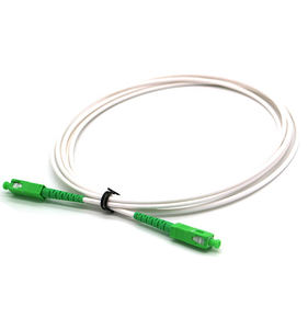 Cables de Conexión de Fibra Óptica SCAPC SC Simplex de 3.0 mm, 2 m, FTTH, PVC/LSZH, Red 5G, Alta Temperatura, Larga Duración - Product Image 1
