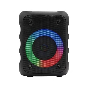 AM303 Altavoces De Escenario Karaoke Lautsprecher Altavoces grandes Fiesta de DJ al aire libre Altavoz RGB con micrófono inalámbrico - Product Image 2