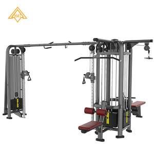 Équipement de <span class=keywords><strong>fitness</strong></span> complet multi-stations, appareil d'entraînement de force pour 5 personnes pour salle de sport commerciale - Product Image 1