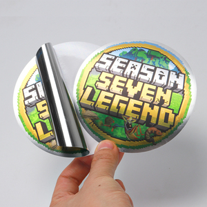 Nhà Máy Trực Tiếp Bóng Dán Tùy Chỉnh Chết Cắt In Ấn Kim Loại Sáng Không Thấm Nước Vinyl Nhãn Cho Thiết Bị Điện Tử Chai - Product Image 6