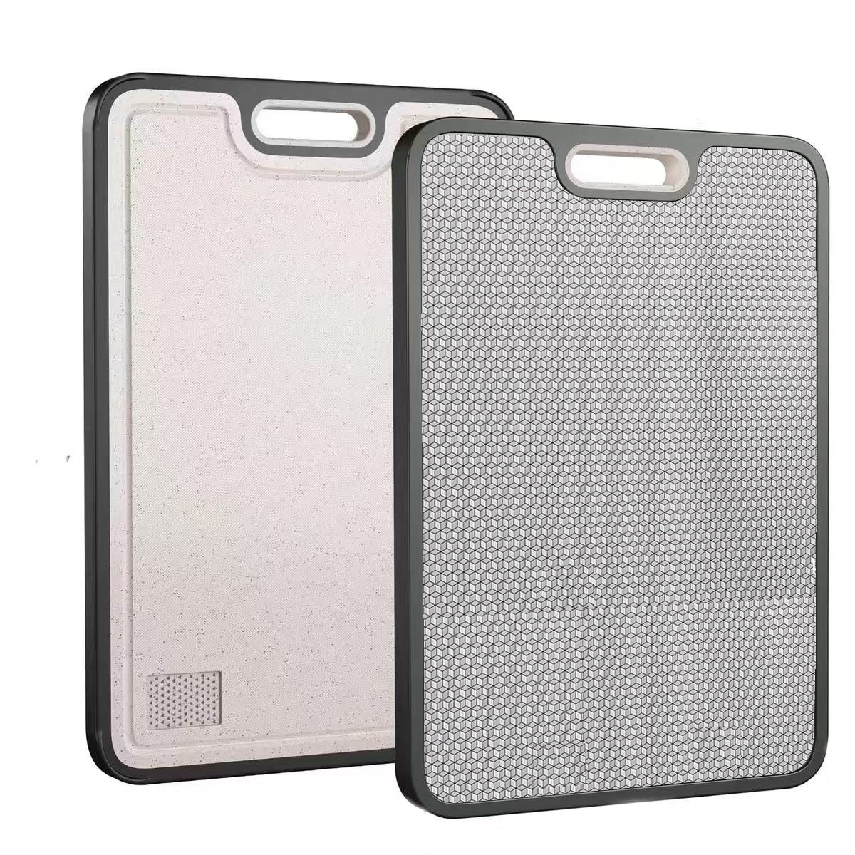 Tabla de cortar de acero inoxidable cubo de Rubik 38,5*26,5*1,4cm